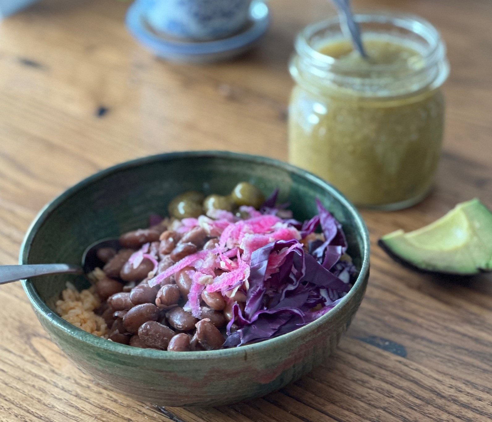 {Homegrown} Beans & Mexican Rice