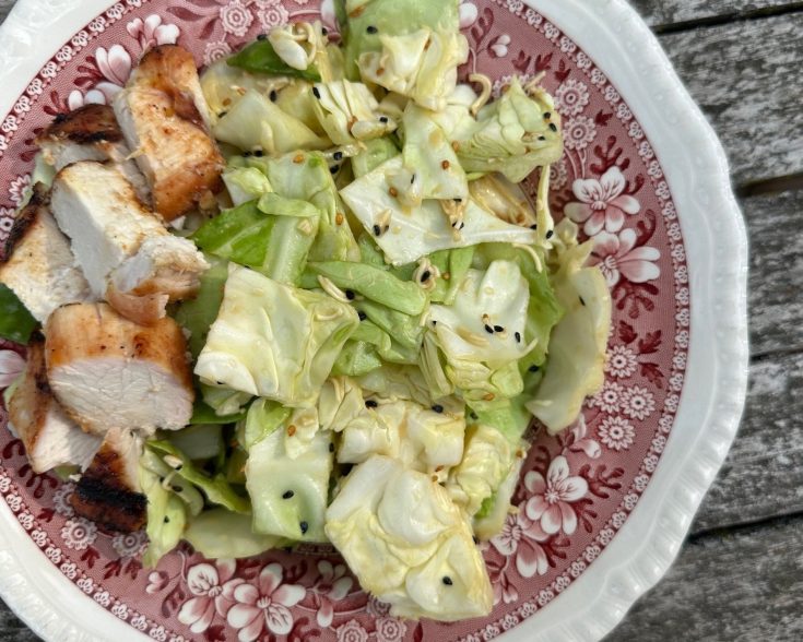 Cabbage + Ramen Salad