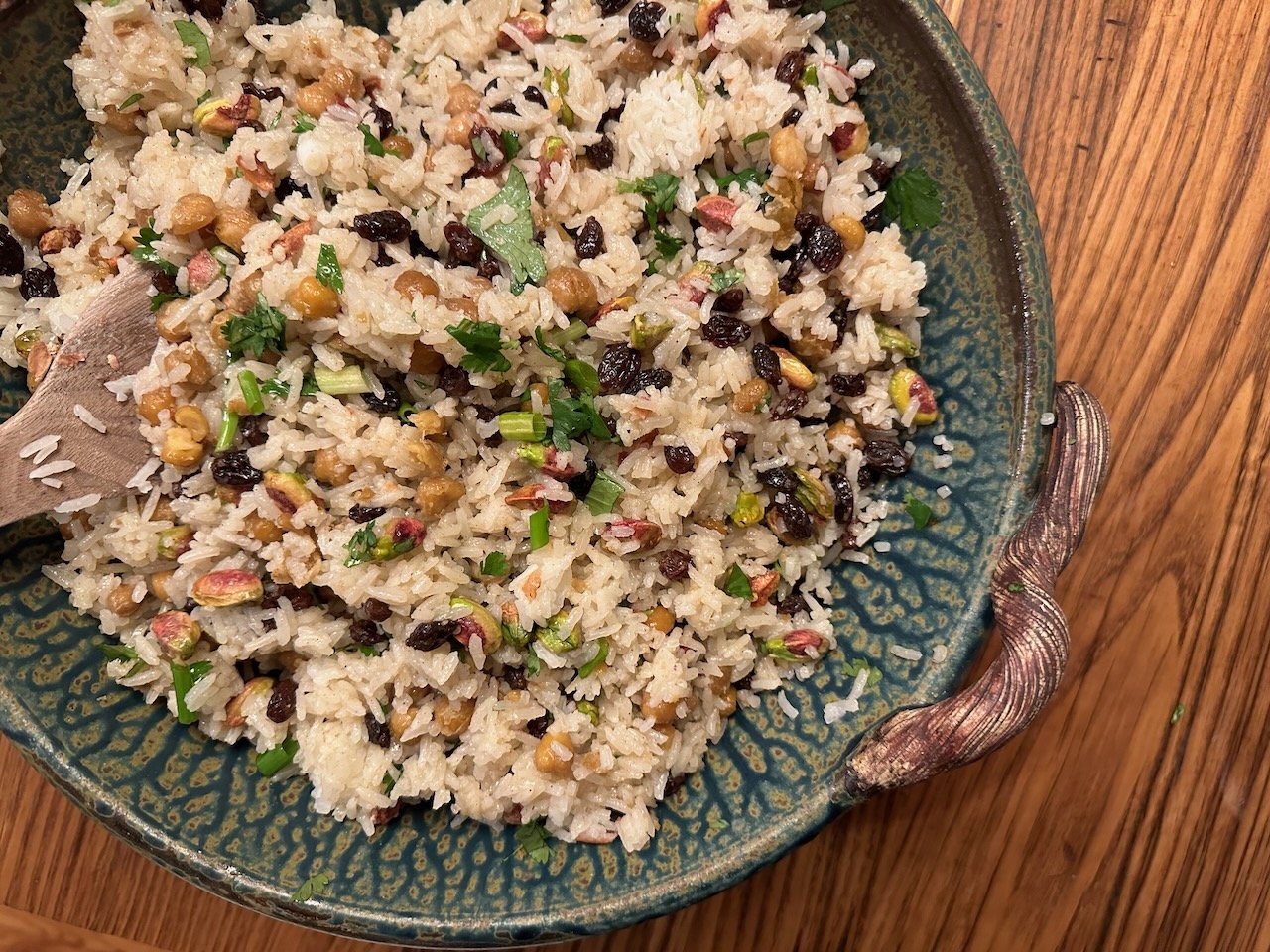 Moroccan-Inspired Rice Pilaf