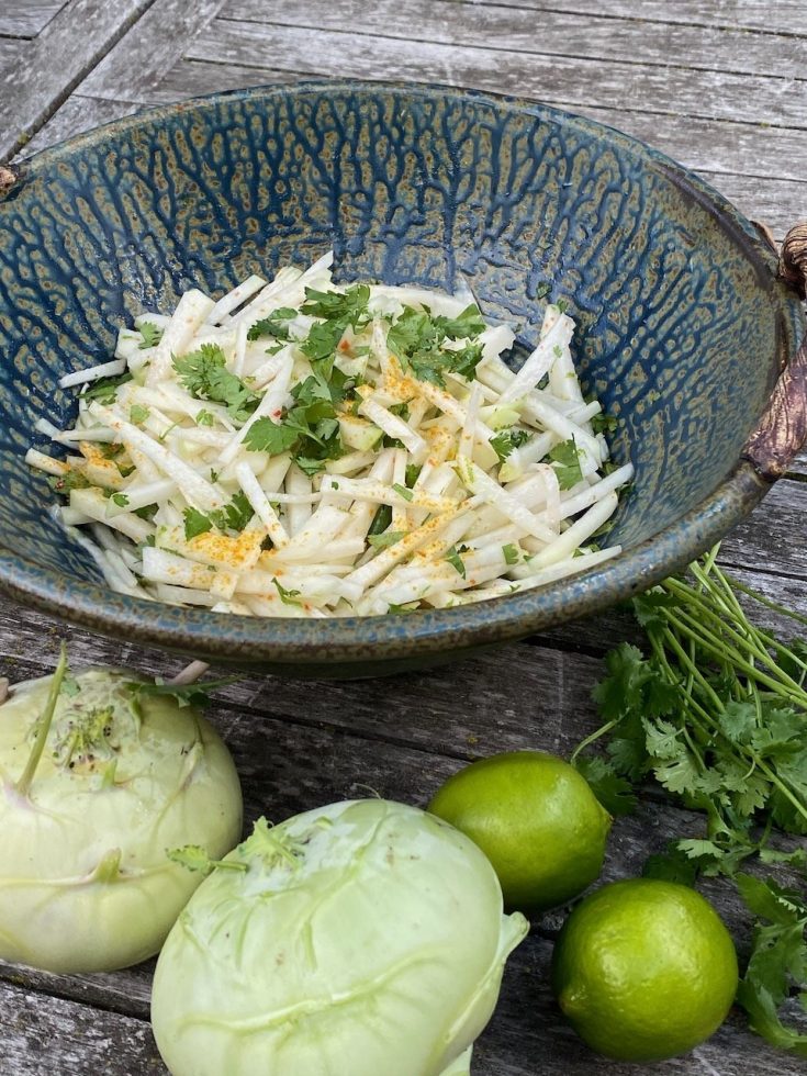 Kohlrabi Slaw