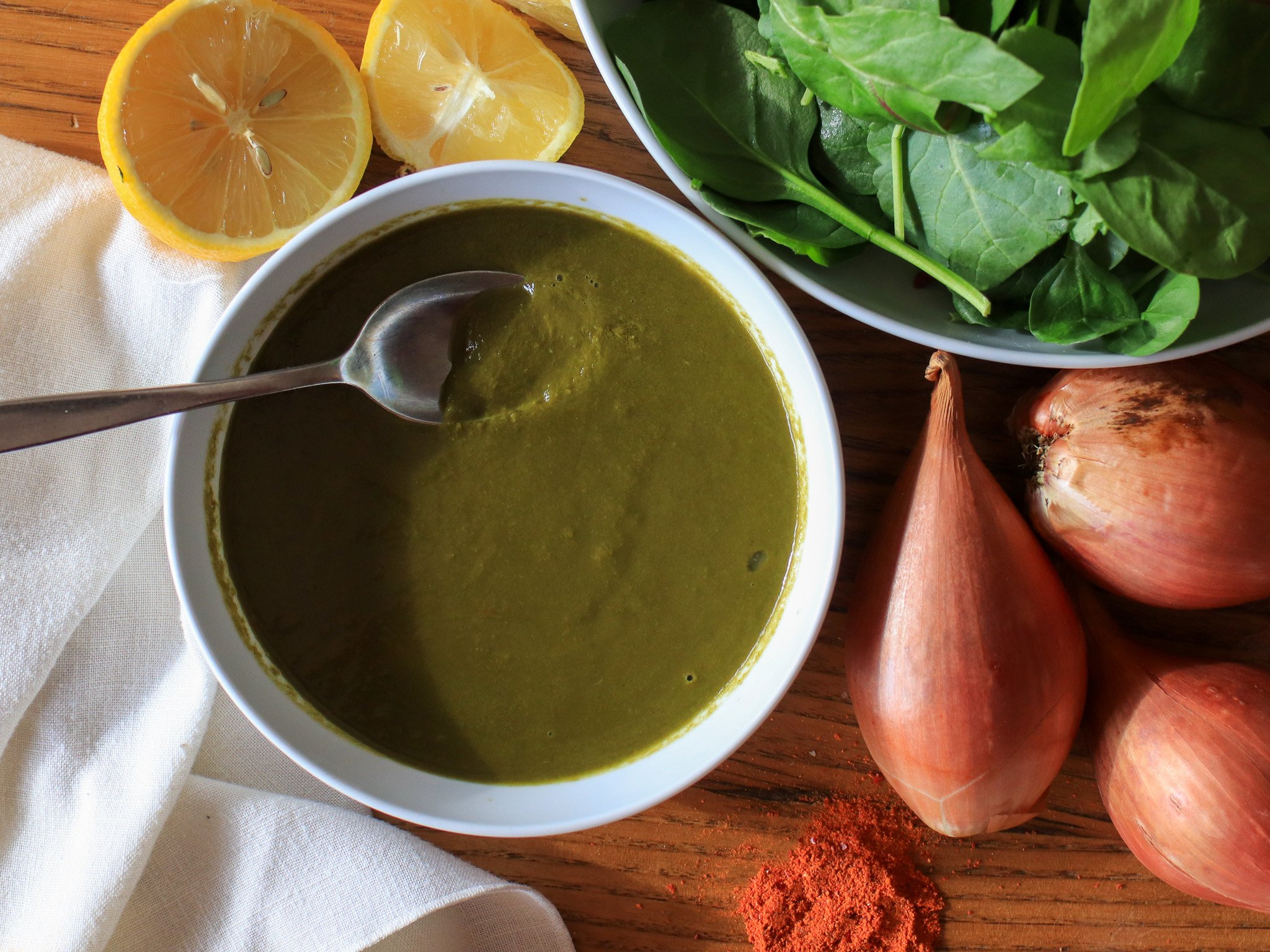 Shallot & Greens Soup